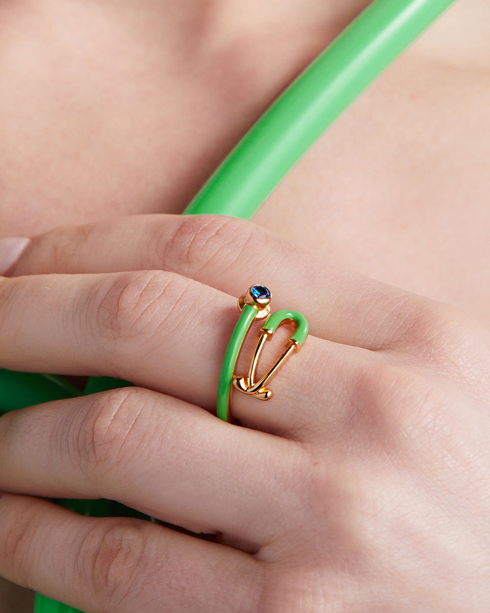 Stethoscope Enamel Ring